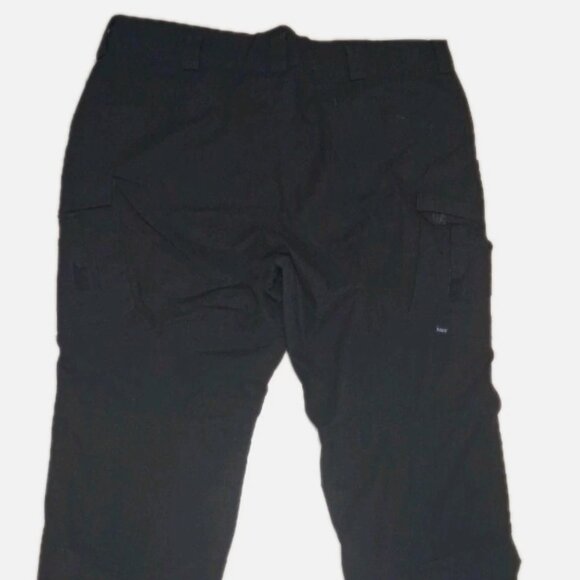 5.11 Tactical Pants Men's 44x30 Ripstop, 74482 -Utility Work Cargo Tech Black - Picture 1 of 13